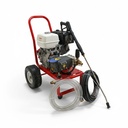 ANNOVI A.Dragon HONDA E21/250 Mobile High Pressure Washer Powered by Petrol Engine 250Bar 11.7HP 21L/Min (Recoil Start)