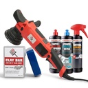 عرض الديتيلنج المتكامل: صاروخ تلميع براذرز دول اكشن 5 بوصة مع مجموعة مينزيرنا الألمانية لتلميع وحماية السيارات