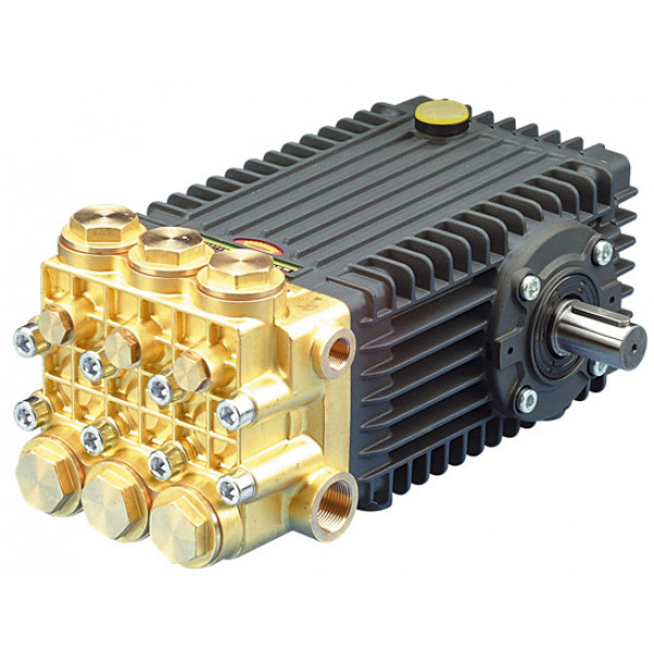 INTERPUMP W1550 Brass High Pressure Washer Pump 20HP 150Bar 50L/Min 1450Rpm
