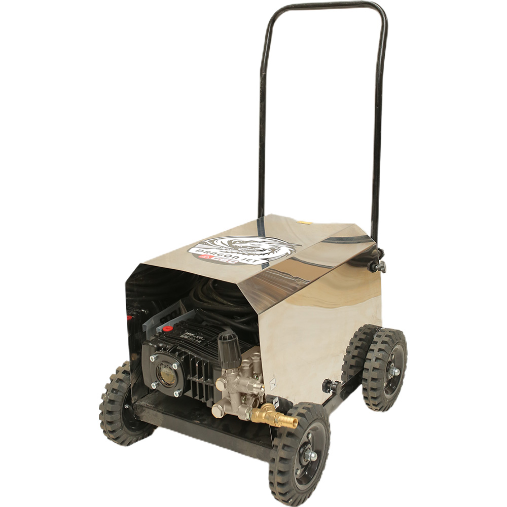 GEC U.DRAGON 11/140 Mobile High Pressure Washer 140Bar 4Hp 11L/Min 220V