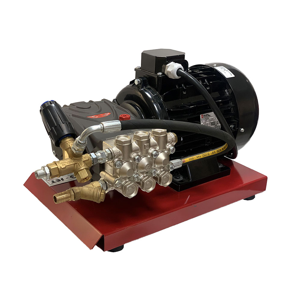 ماكينة غسيل ماركة جي اي سي موديل G.JET 21/200 - طلمبة انتربامب 200 بار 10 حصان 21 لتر 3 فاز ايطالي