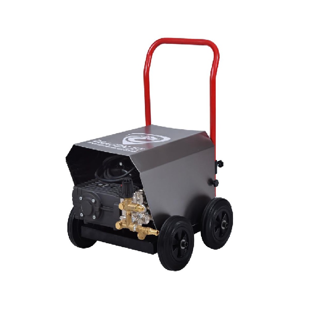 GEC E.DRAGON 21/210 Mobile High Pressure Washer 210Bar 10Hp 21L/Min 380V