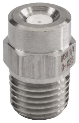 MV 15040 High Pressure Ceramic Nozzle (Size 04) 15 Angle 350 Bar 1/4 Inch
