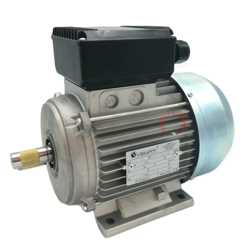 VEMAT Male Shaft Electric Motor 2-Poles 2.2kW 3HP 2800Rpm 220V 50Hz