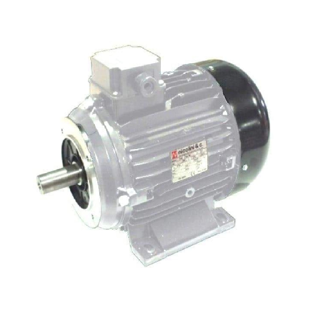 NICOLINI Male Shaft Electric Motor 2-Poles 2.2kW 3HP 1450Rpm 220V (Grey)