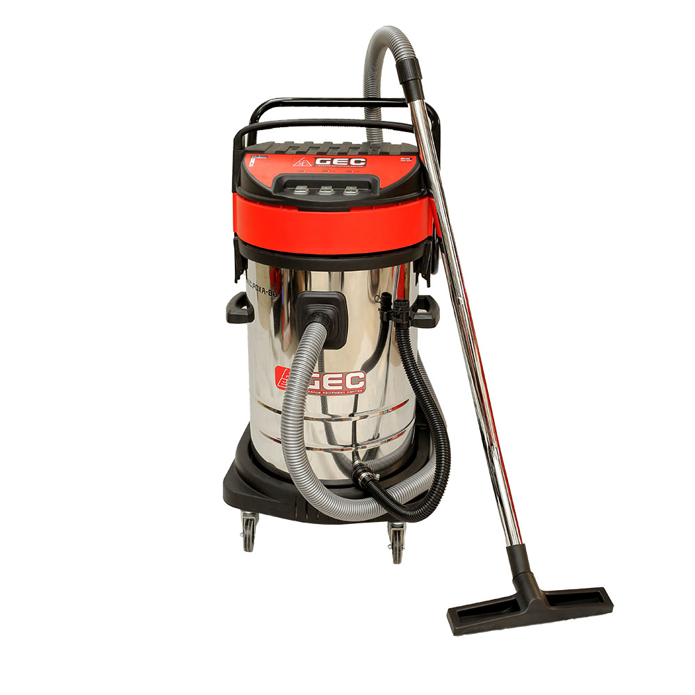 GEC POXA Professional Wet & Dry Vacuum Cleaner 80Liters 3-Motors (2-Stage) 3000W
