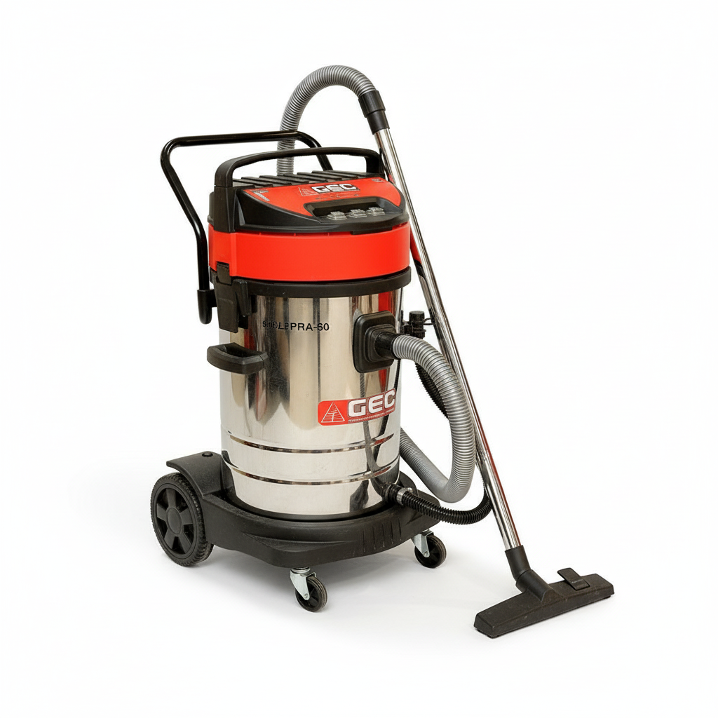GEC POXA Professional Wet & Dry Vacuum Cleaner 80Liters 3-Motors (2-Stage) 3600W