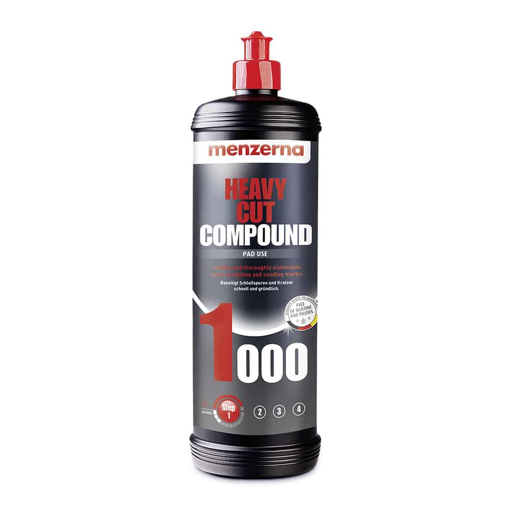 كمبوند تلميع مينزيرنا الماني 1000 عبوة 1 لتر Heavy Cut Compound 1000