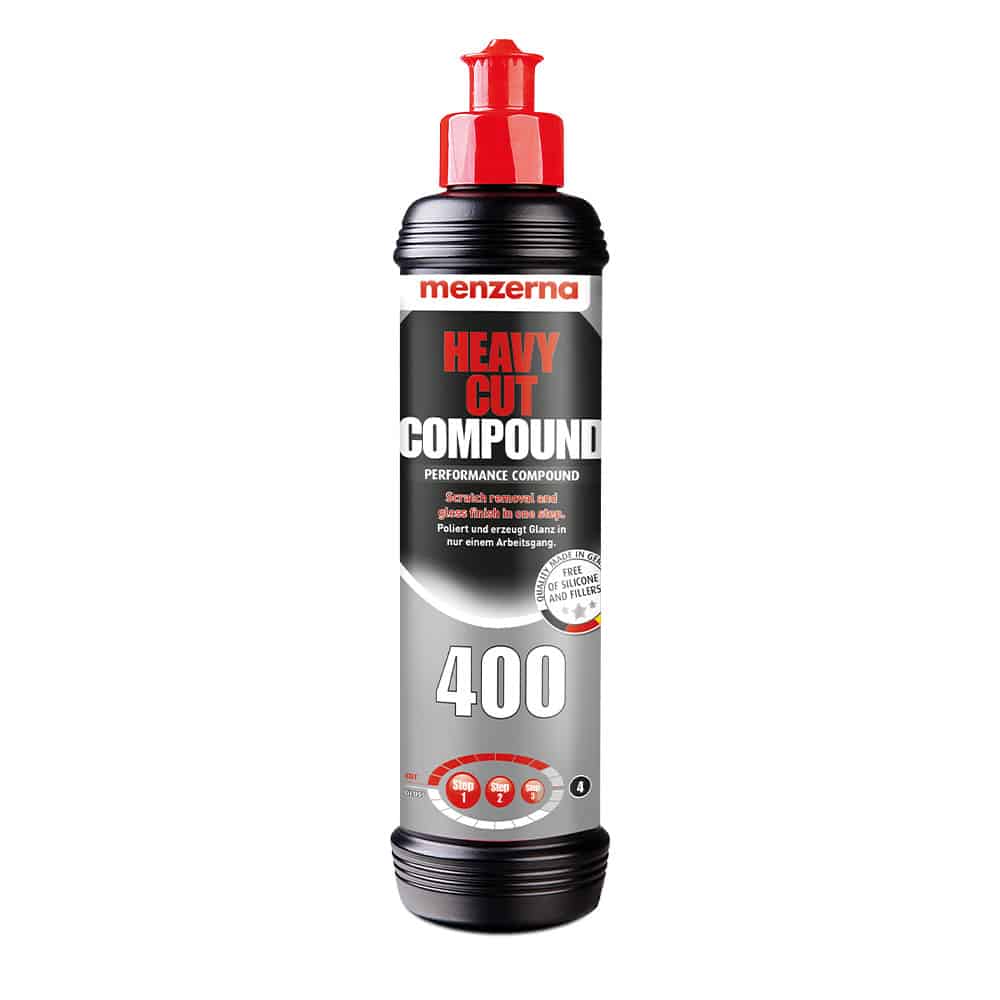 MENZERNA Heavy Cut Compound 400 - 250ml An Innovative Automotive Polish That Removes Scratches And Creates Gloss In A Single Step