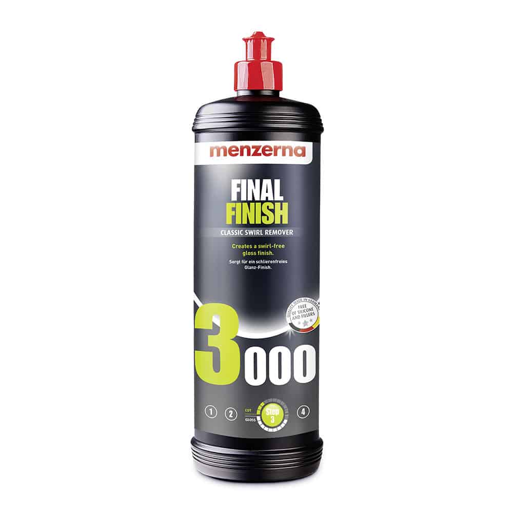 بولش ناعم مينزيرنا 3000 (Final Finish) - للفينيرة النهائية وازالة الهولوجرام - 1 لتر