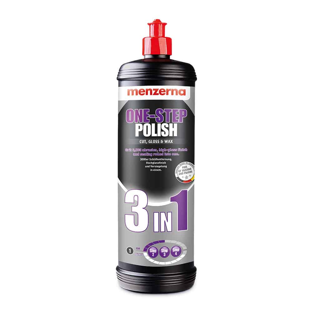 MENZERNA One-Step Polish 3in1 - 1L Medium Cut Polish / High-Gloss Finish And Seal In One