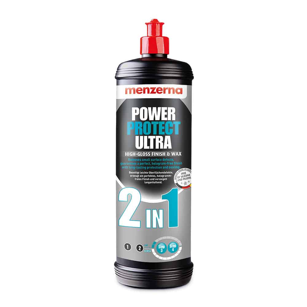 ملمع وحماية مينزيرنا Power Protect Ultra - لمعة فائقة مع طبقة واكس حماية - 1 لتر