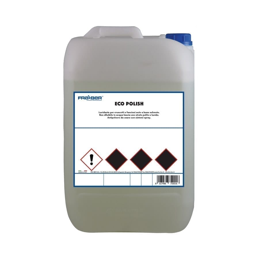 ملمع تابلوه وفبر (قاعدة مذيبات) 2.6 لتر ماركة فرابر موديل ECO POLISH - جاهز للاستخدام