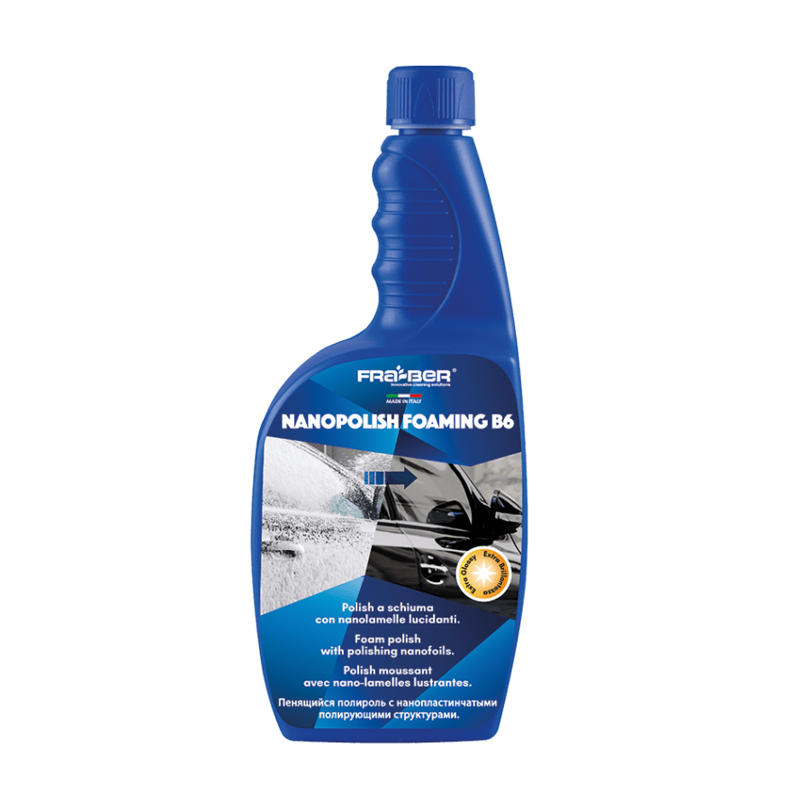 شامبو واكس رغوي نانو (3 في 1) 1 لتر ماركة فرابر موديل NANOPOLISH FOAMING B6 - يخفف 1:50