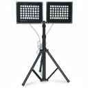 كشاف تلميع وكشف عيوب (مع ستاند) 50 وات ليد مزدوج ماركة برازرز - اضاءة صفراء وبيضاء