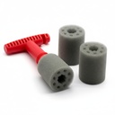 فرشة برازرز لتنظيف مسامير الجنوط علي شكل حرف BR/NUT BRUSH T