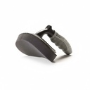 سفنج تلميع كاوتش بمقبض مقوسة مع 2 اسفنجة غيار ماركة برازرز - لتوزيع الواكس