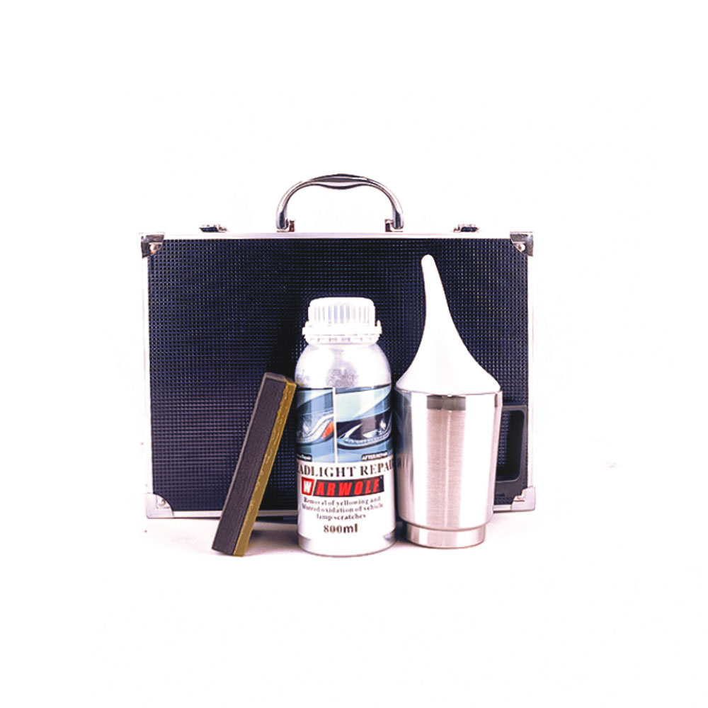شنطة كاملة تلميع فوانيس السيارة BR/HEAD LIGHT REPAIR TOOL