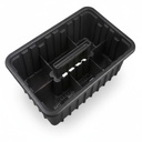 سلة تنظيم ادوات ومواد ديتيلنج مقسمة ماركة برازرز - يد للحمل