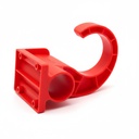 حامل مسدس غسيل سيارات يثبت على الحائط ماركة برازرز - لون احمر