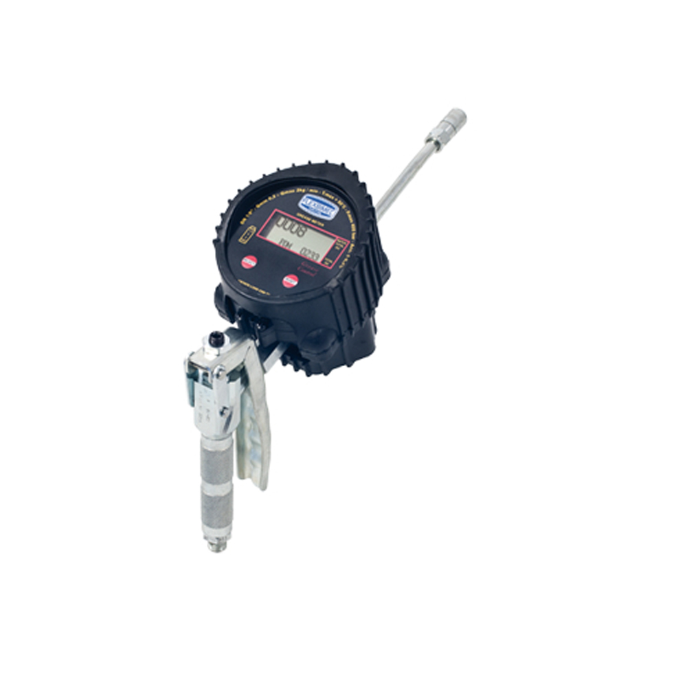 FLEXBIMEC 4286 Full Gun Electronic Grease Flow Meter With Grease Control