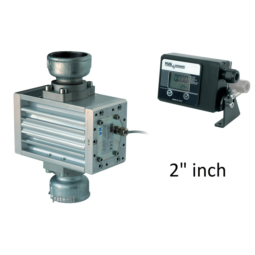 FLEXBIMEC 2604 + 8722 Heavy Duty Electronic Diesel Flow Meter 2 Inch - 25-250L/Min