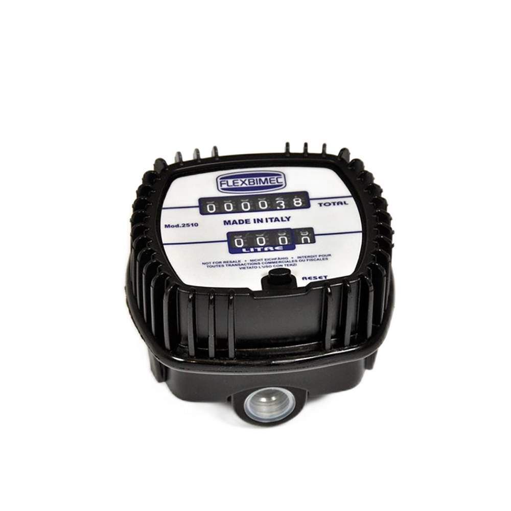 عداد قياس زيت ميكانيكي مقاس 1/2 بوصة موديل 2710 ماركة فليكسبيمك ايطالي