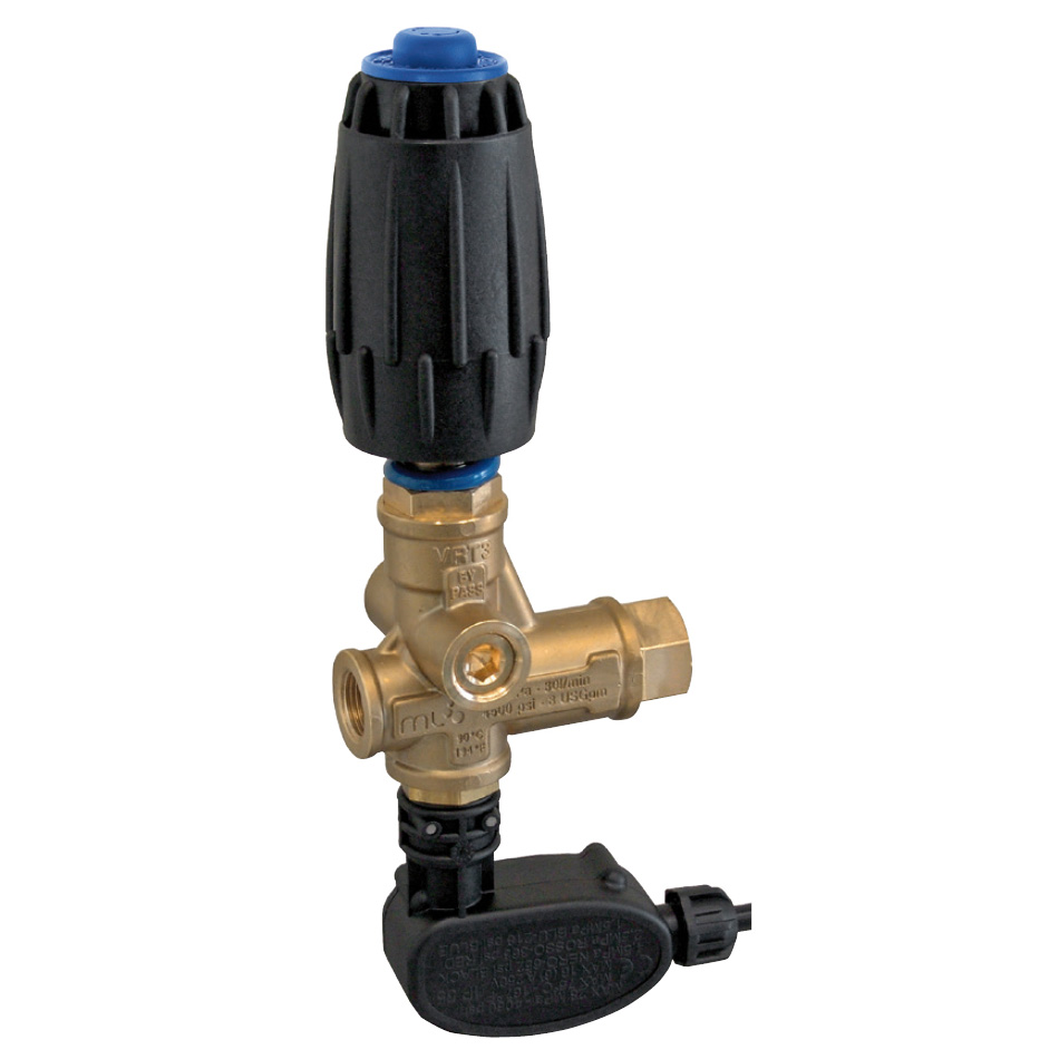 MV VRT3-P Brass Unloader Valve By-pass With Pressure Switch IP55 310Bar 40L/Min (3/8 Inch)