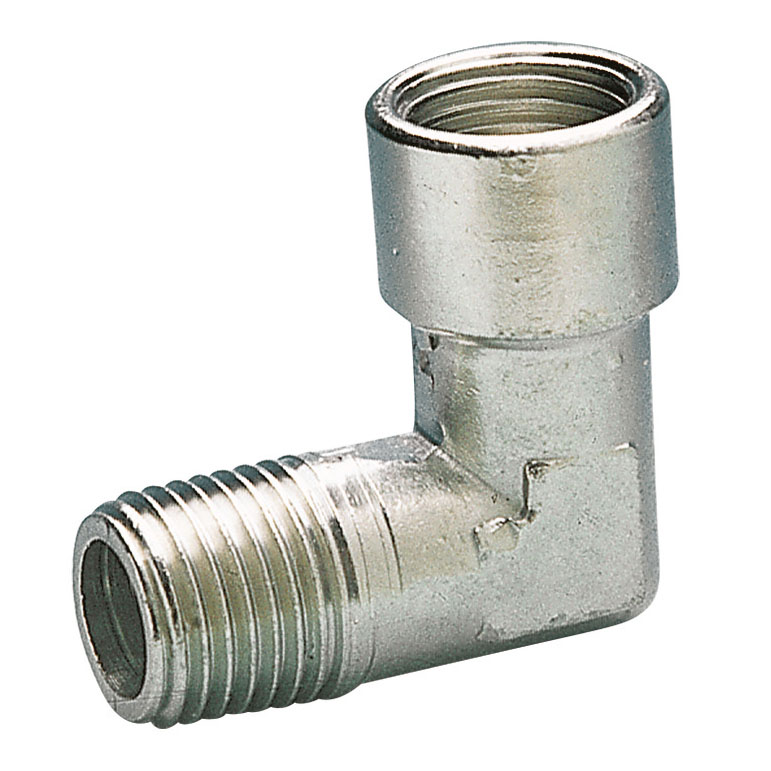 FG Nickel Elbow Fitting 1/4 M * 1/4 F Inch