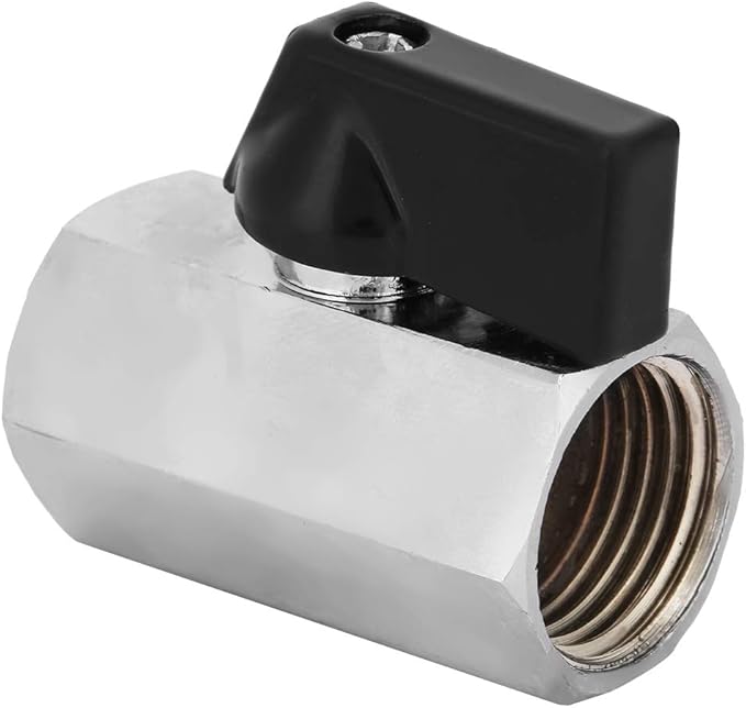 GEC Nickle Mini Ball Valve 1/2 Inch F