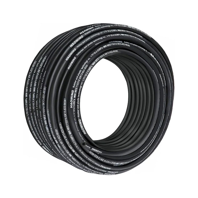 GEC Italian Black Rubber Air Hose 15-8 mm (By Meter)