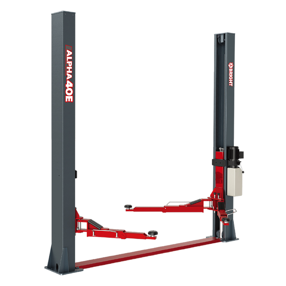 BRIGHT 4 Ton Baseplate 2-Post Lift ALPHA 40E