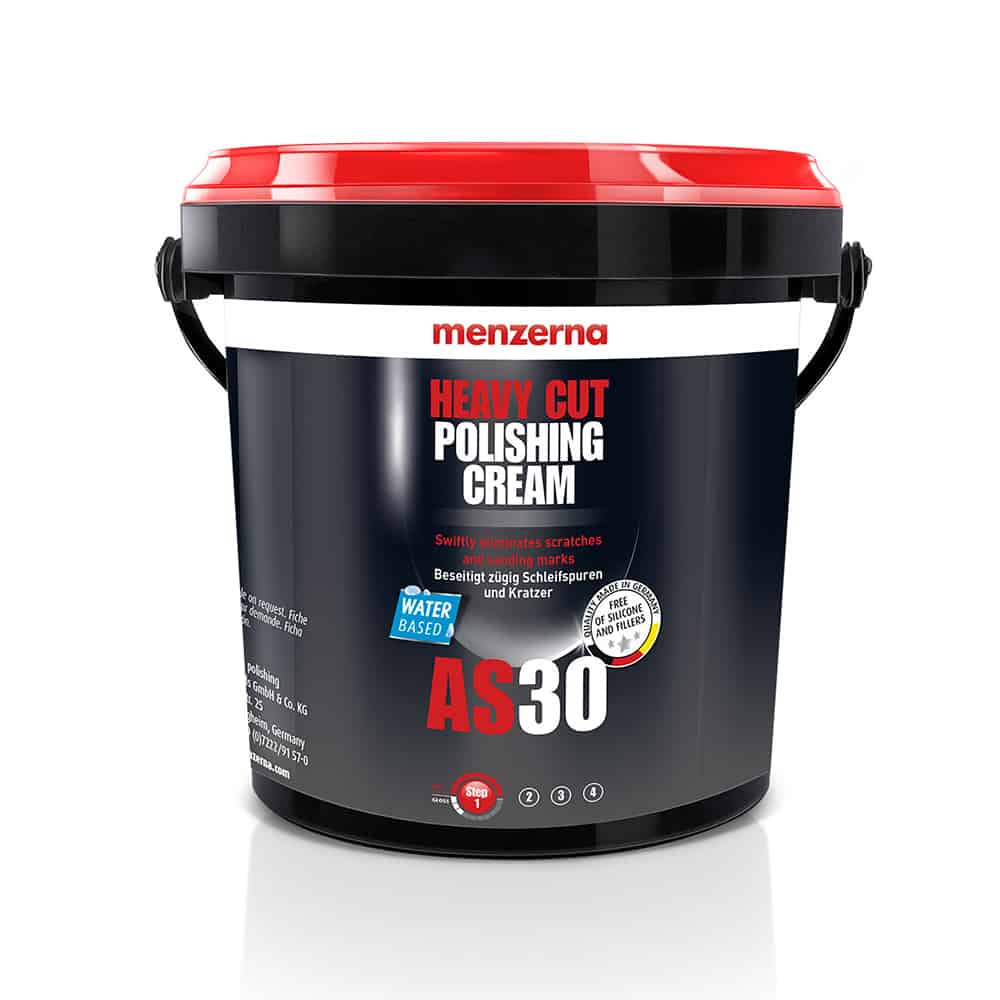 MENZERNA Super Heavy Cut Polishing Cream AS30 - 1kg An Effective Polishing Cream