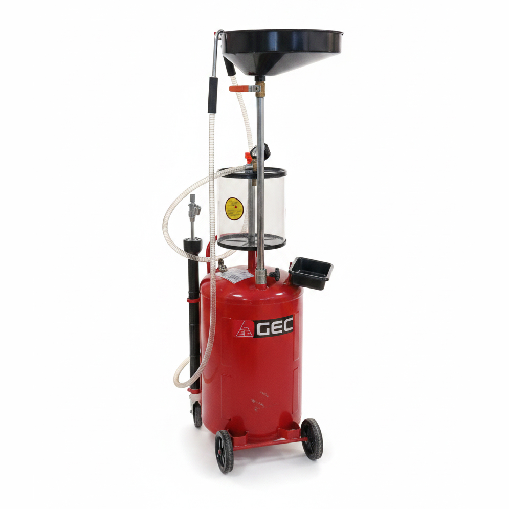 GEC OC Pneumatic Mobile Waste Oil Suction Unit 80L