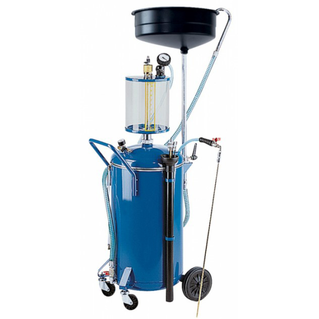 OMPI 90094 Waste Oil Drainer And Suction Unit Combined 80L