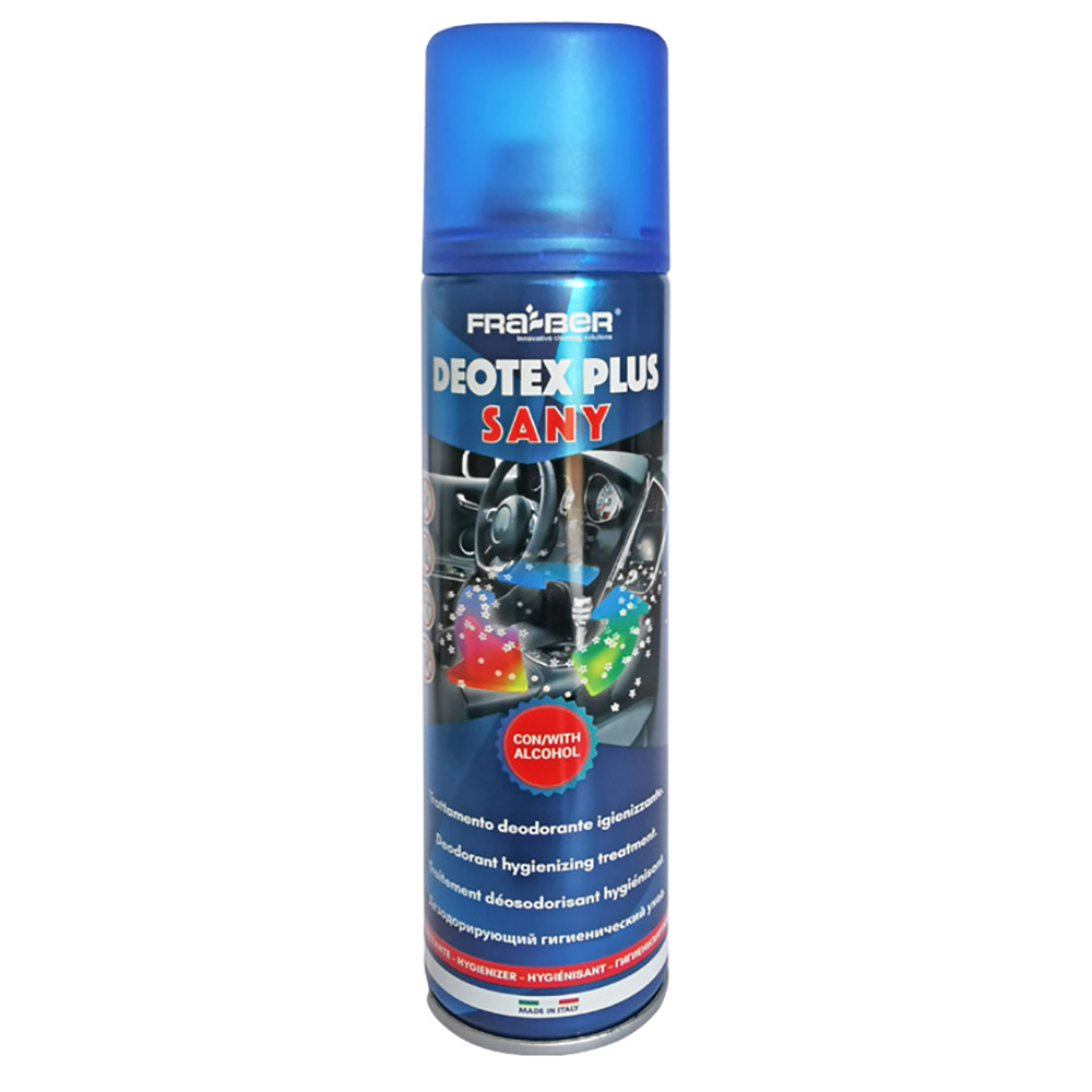 FRA-BER DEOTEX PLUS AEROSOL 250ML Deodorizing Sanitizing Treatment For Air Conditioning System