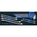 [17051] KING TONY 9-90135MRV 15 PCS Flare Nut Wrench & Hex Key Set