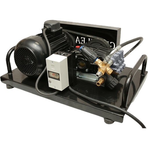 [CWFWXX00076] UDOR U.JET MALE POWER CLEAN 21/200 Belt Driven High Pressure Washer 200Bar 10HP 21L/Min 380V (Black)