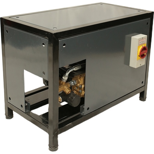 [CWJWXX00078] ماكينة غسيل ماركة جي اي سي موديل U.JET WashBox 21/200 DTS كفر معدن (نظام توتال ستوب) - طلمبة اودور 200 بار 10 حصان 21 لتر 3 فاز ايطالي