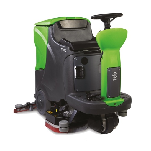 [CIFSXX00002] IPC CT110 BT70 Compact Rider Floor Scrubber Dryer 70Cm Batteries 24V(4x6) / 180Ah