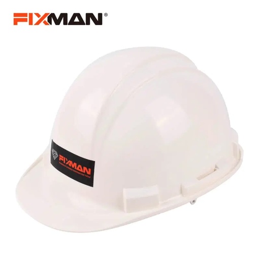 [HPSTXX00001] FIXMAN S0109 White Safety Helmet – ABS, CE Certified