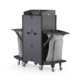[12037] IPC Brix Hotel Maxi – Advanced Multi-Purpose Housekeeping Trolley (No Doors)