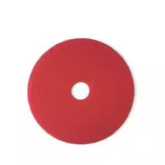 [1202202] 3M American Red Floor Buffing Pad 17" – Medium Cut Cleaning Disc