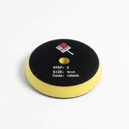 [CCPPAS00050] BROTHERS Medium Cut Dual Action Foam Pad – 5 Inch (Step 2)