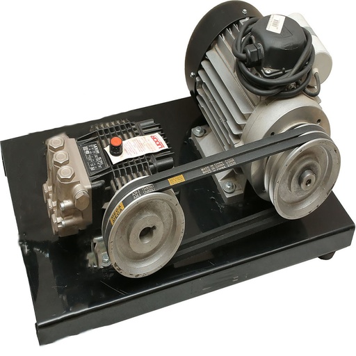 [CWFWXX00071] UDOR U.JET GREY MALE 11/140 Belt Driven High Pressure Washer 140Bar 4HP 11L/Min 220V (Grey)