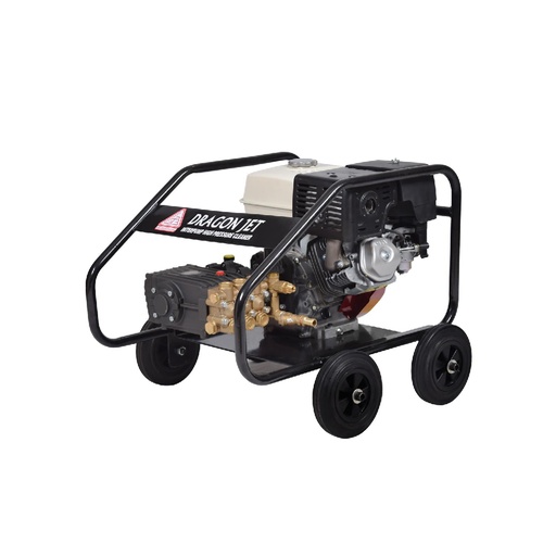 [CWDWXX00016] INTERPUMP G.DRAGON HONDA 15/200 Mobile High Pressure Washer Powered by Petrol Engine 200Bar 13Hp 15L/Min