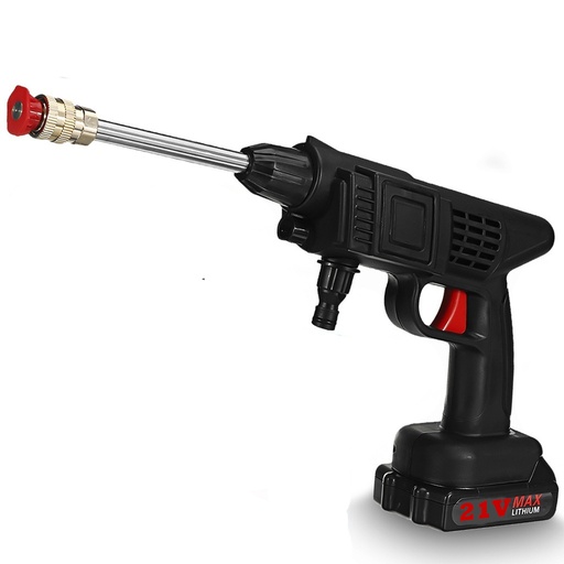 [1031313] مسدس غسيل ضغط عالي بالبطارية للاستخدام الشخصي 220 وات BR/BATTERY WASHING GUN