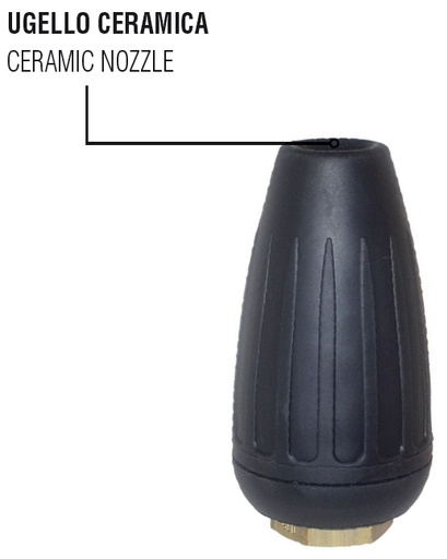 [CWWNXX00036] MV TRP 400 High Pressure Rotating Turbo Nozzle (Size 03) 500 Bar 1/4 Inch