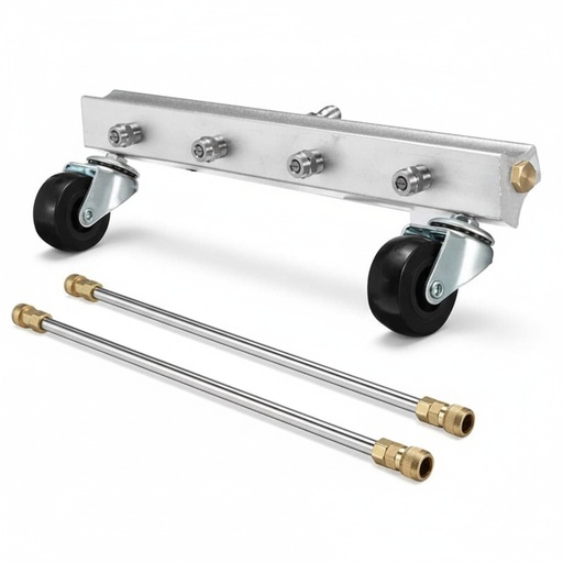 [CWUCXX00001] BROTHERS Under Chassis Washer For Cars With 4 Nozzles 250 Bar