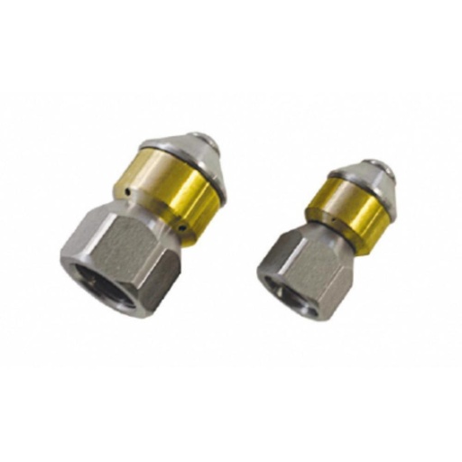 [CWWNXX00030] MV Rotating Sewer Nozzle (Size 045 - 05) 250 Bar 3 Holes 1/4 Inch